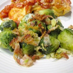 Easy Brussels Sprouts Au Gratin