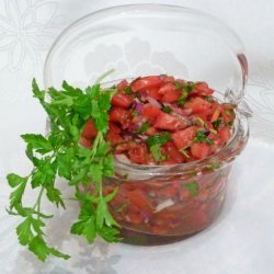 Acili Ezme (Turkish-Style Tomato Dip/Condiment)