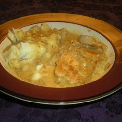 Creamy Dijon Pork Chops With Apples and Onions