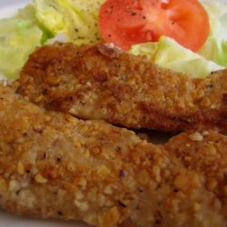 Walnut Crusted Trout Fillets