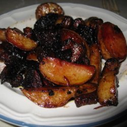 Balsamic-Honey Roasted Root Vegetables