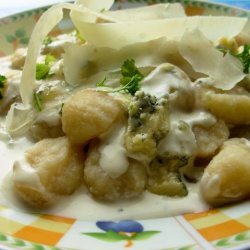 Potato Gnocchi With Gorgonzola