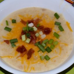 Bacon, Cheese and Potato Chowder