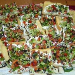 Linda's Mexican Veggie Pizza