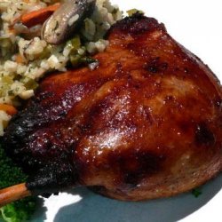 Asian Style Oven Baked Duck Legs