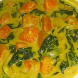 Sweet Potato and Spinach Curry