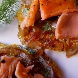 Potato Pancakes With Smoked Salmon