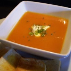 Pumpkin Soup With a Kick