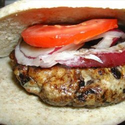 Blueberry-Turkey Burgers