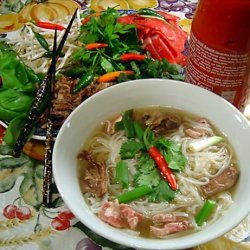 Pho by Mean Chef (Vietnamese Beef & Rice-Noodle Soup)