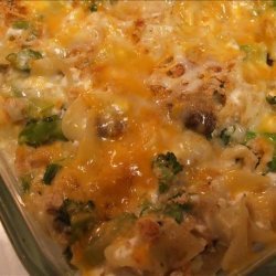 Broccoli Mushroom Noodle Casserole