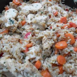 Chicken Carrot Pilaf