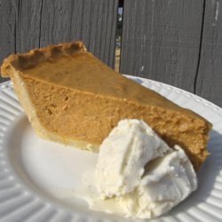 The Best Pumpkin Pie! Ever