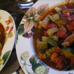 Vegetarian Minestrone Soup