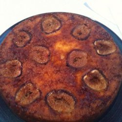 Upside-Down Fresh Fig Cake