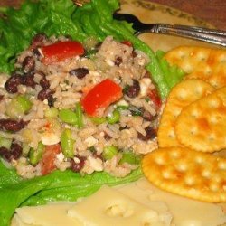 Rice, Black Bean & Feta Salad