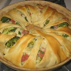 Ham and Broccoli Ring