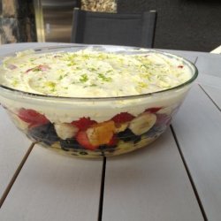 Delicious Layered Fruit Salad