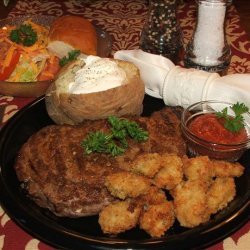 Horseradish Rib Eye Steaks