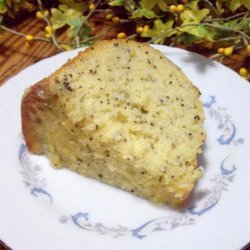 Low Fat Lemon Poppy Seed Cake