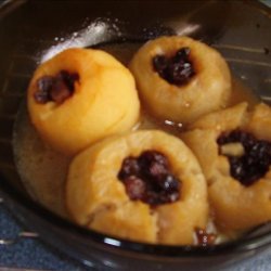 Baked Apples in White Wine