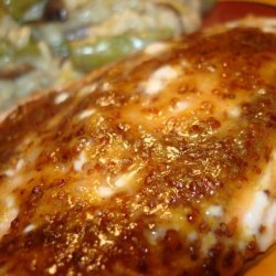 Sweet Mustard-Glazed Salmon Fillets