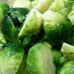 Brussels Sprouts With Walnut Oil