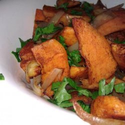 Roasted Spiced Sweet Potatoes