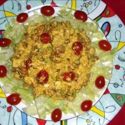 Curried Chicken Salad (Salad or Sandwich)