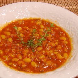 Navy Beans With Moroccan Flavor