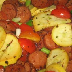 Italian Sausage with Tomatoes and Penne