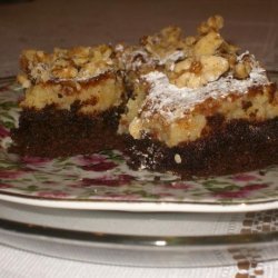 German Chocolate Cream Cheese Brownies