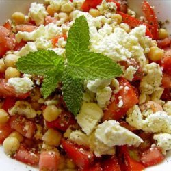 Chickpea, Cherry Tomato, and Feta Salad