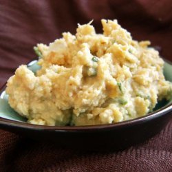 Roasted Garlic Hummus With Tahini