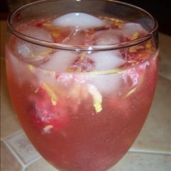 Raspberry Lemoncello Sparkling Sangria