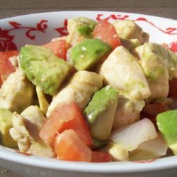 Lime Chicken-Avocado Salad