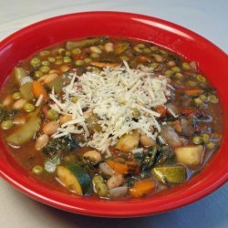 Pesto Vegetable Soup (Crock Pot)