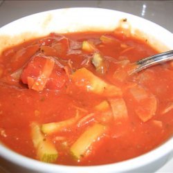 Pepperoni  Pizza Soup