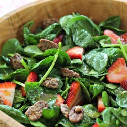 Strawberry and Spinach Salad with Poppy Seed Dressing