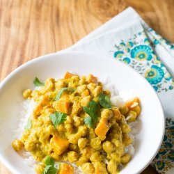 Chickpea Curry for Two