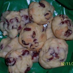 Cranberry White Chocolate Cookies