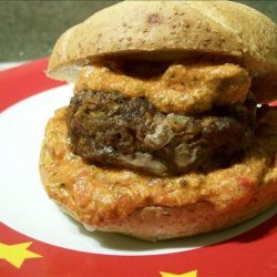 Mozzarella Sauced Spicy Burgers