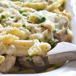 Chicken with Penne and Peas