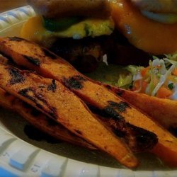 Grilled Sweet Potato Wedges