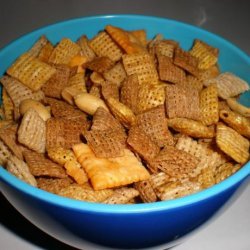 My Microwavable Version of Chex Party Mix