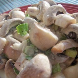 Sienisalaatti (A Fresh Mushroom Salad from Finland)