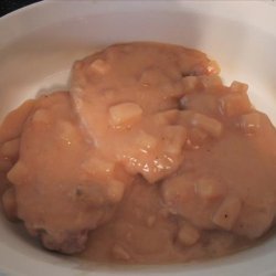 Pork Chops with Potato Gravy