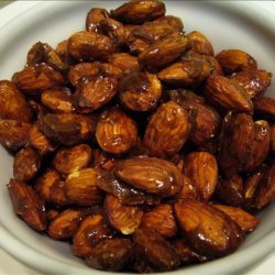 Spicy Glazed Almonds