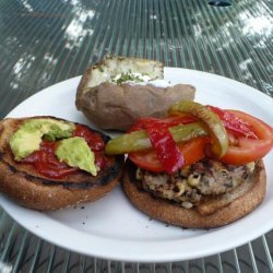 Black Bean-Brown Rice Burgers