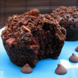 Cocoa Applesauce Muffins